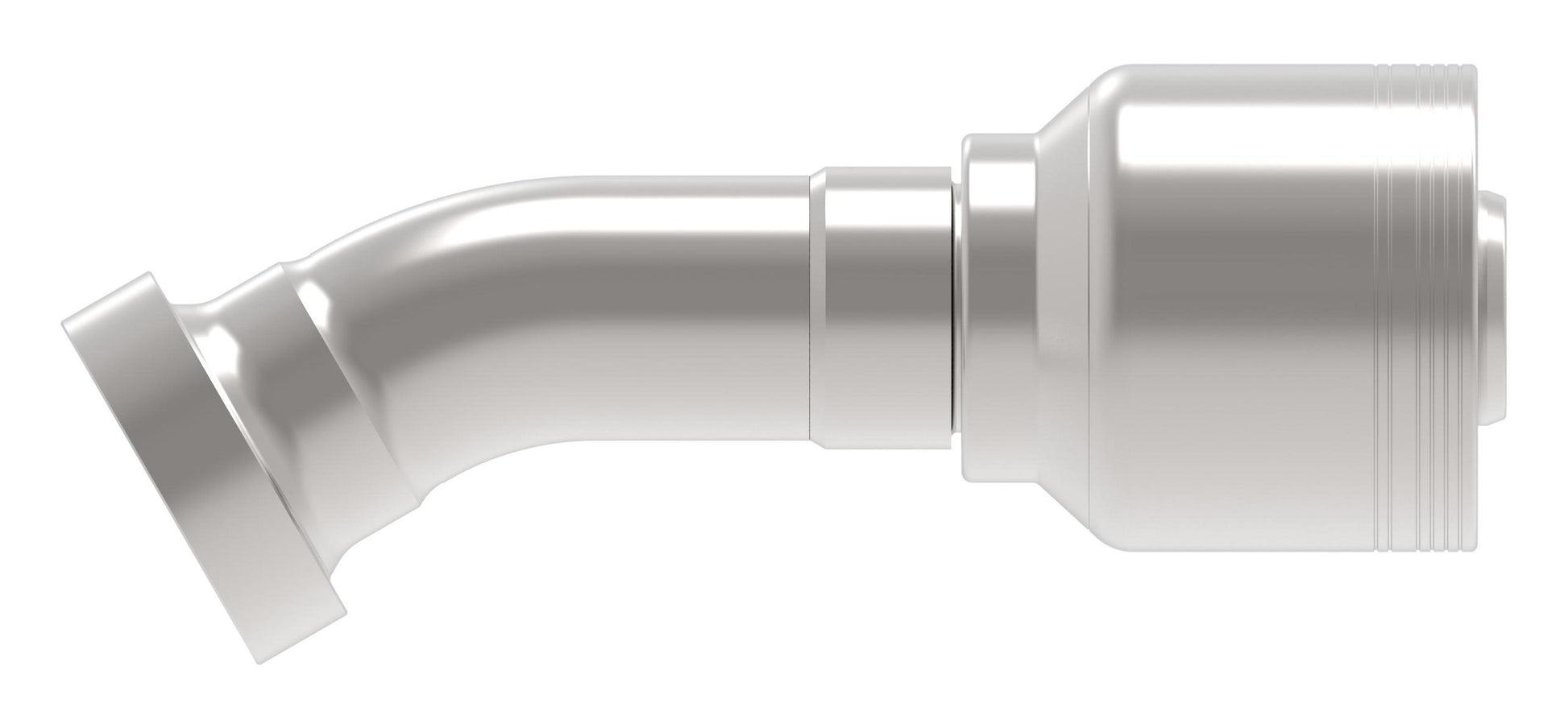 Danfoss 6S Series Crimp Hose Fittings CAT Flange 30 Elbow 6SXXCTF20 (CENTER)