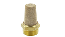 Silenciador neumático de bronce sinterizado macho NPT - Configura sus Medidas