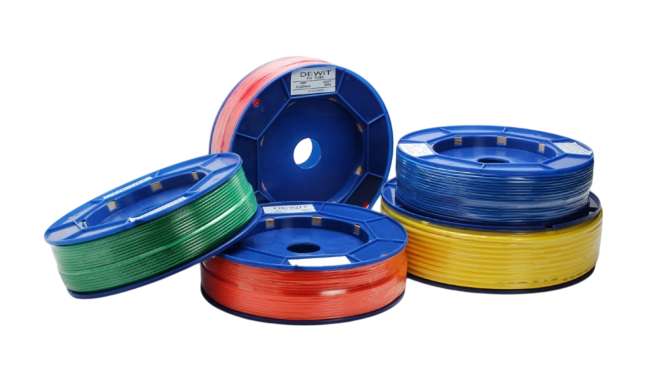 Tubing Neumático de poliuretano metrico color trasnparente - configuracion milimetrica