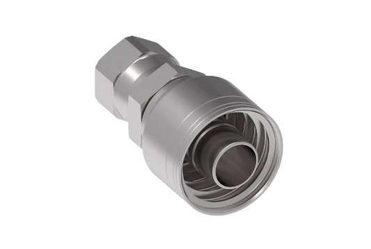 Serie 1AA*FJ*-Conexión Recta Hidráulica Prensable Hembra JIC (Configuraciones de Diámetro y Conexión de Manguera)
