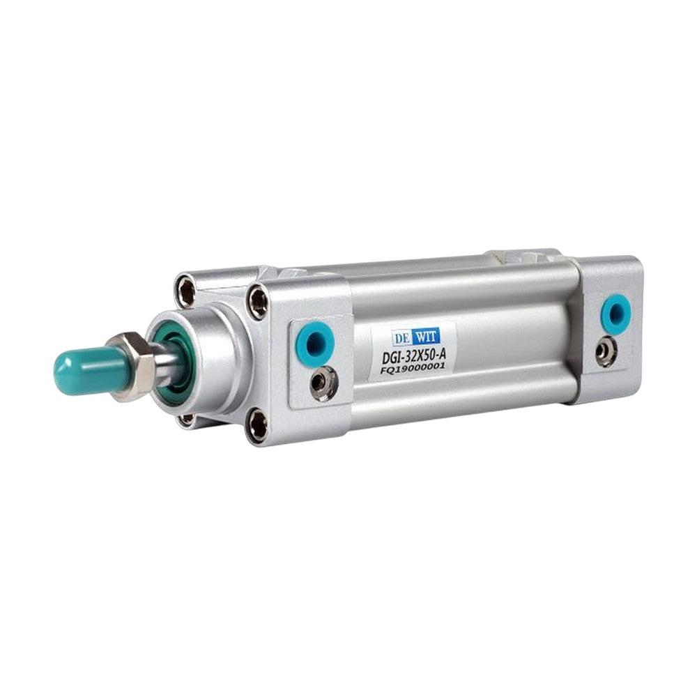 Cilindro neumático serie DGI ISO VDMA 6431 doble efecto