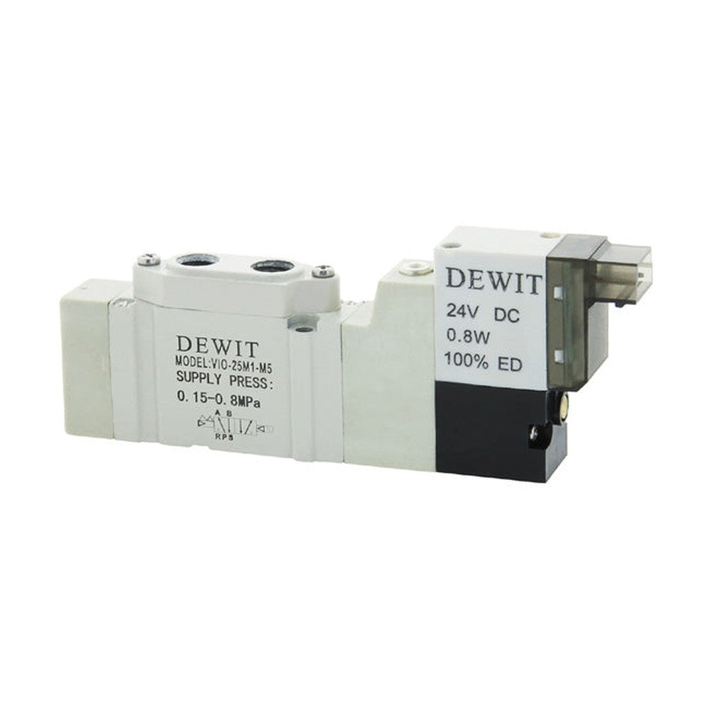 Electroválvula Neumática DE WIT Serie V10 - 5/2 Vías
